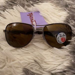 Brand new Ray Ban polarized sunglasses